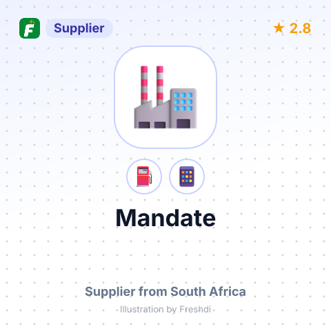 Mandate – summary card, no photo uploaded yet