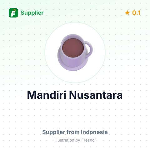 Mandiri Nusantara  – summary card, no photo uploaded yet