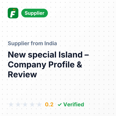 New special Island – summary card, no photo uploaded yet