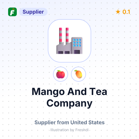 Mango And Tea Company  – summary card, no photo uploaded yet