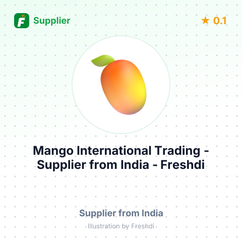 Mango International Trading  – summary card, no photo uploaded yet