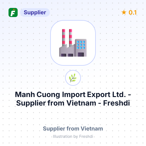 Manh Cuong Import Export Ltd.  – summary card, no photo uploaded yet