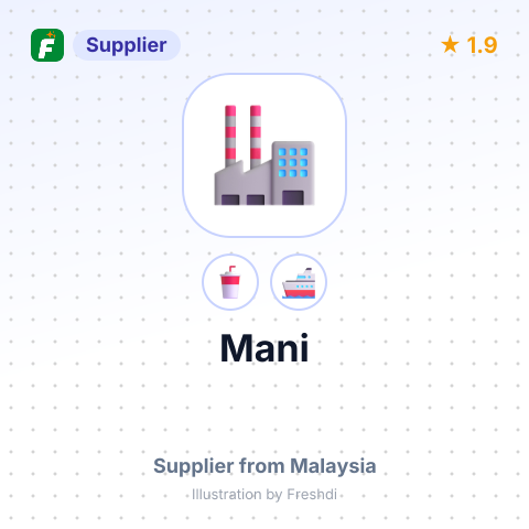 Mani – summary card, no photo uploaded yet