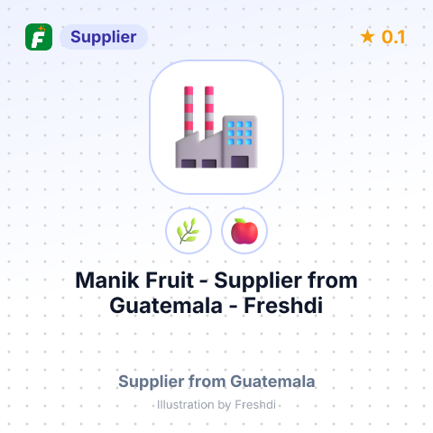 Manik Fruit  – summary card, no photo uploaded yet