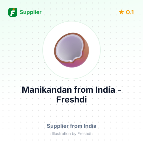 Manikandan  – summary card, no photo uploaded yet