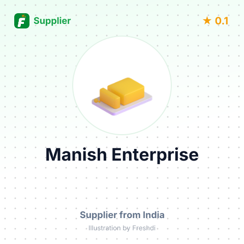 Manish Enterprise  – summary card, no photo uploaded yet