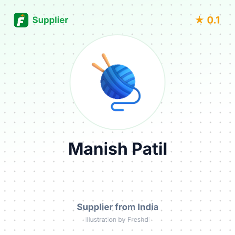 Manish Patil  – summary card, no photo uploaded yet