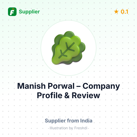 Manish Porwal – summary card, no photo uploaded yet