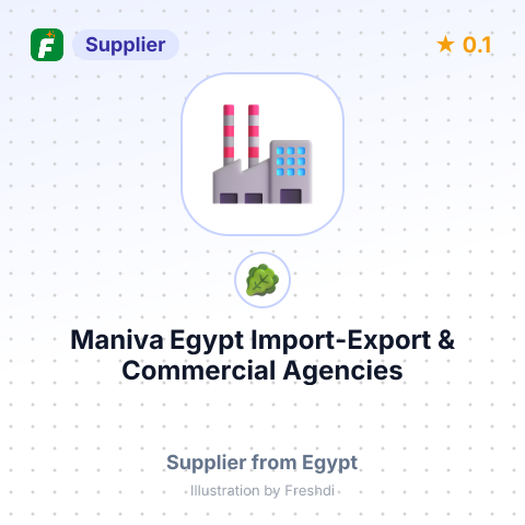 Maniva Egypt Import-Export & Commercial Agencies – summary card, no photo uploaded yet