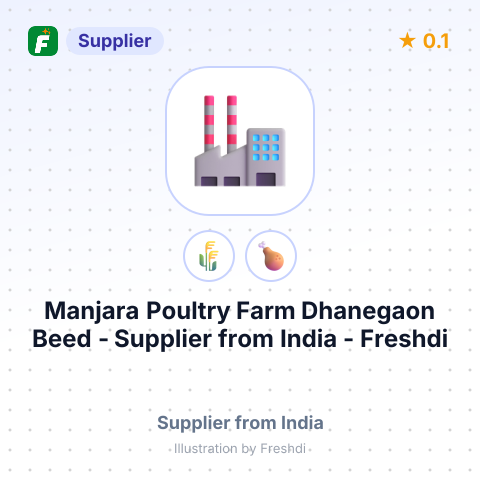 Manjara Poultry Farm Dhanegaon Beed  – summary card, no photo uploaded yet
