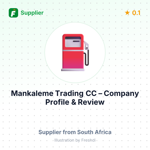 Mankaleme Trading CC – summary card, no photo uploaded yet