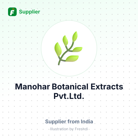 Manohar Botanical Extracts Pvt.Ltd. – summary card, no photo uploaded yet