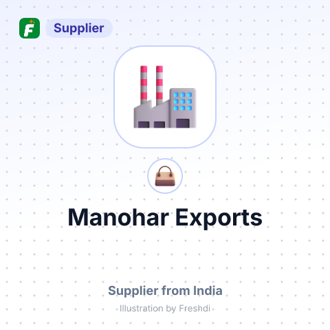 Manohar Exports – summary card, no photo uploaded yet