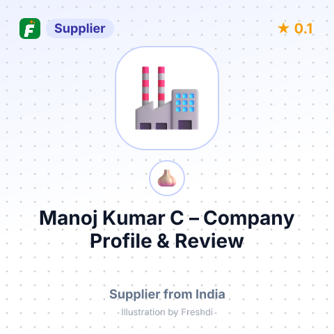 Manoj Kumar C – summary card, no photo uploaded yet