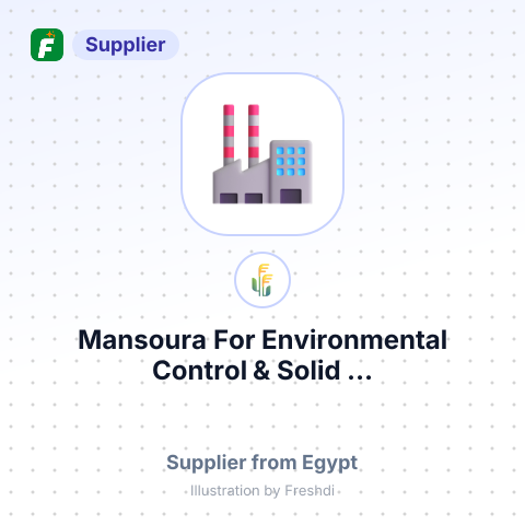 Mansoura For Environmental Control & Solid ... – summary card, no photo uploaded yet