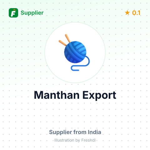 Manthan Export  – summary card, no photo uploaded yet
