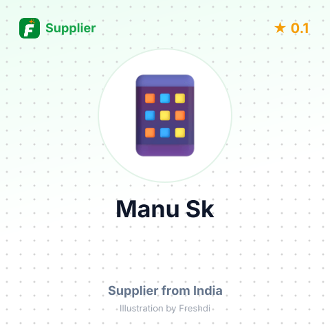 Manu Sk  – summary card, no photo uploaded yet