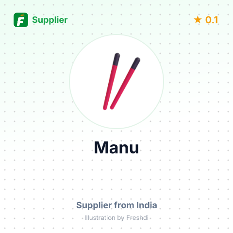 Manu  – summary card, no photo uploaded yet