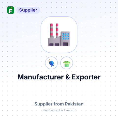 Manufacturer & Exporter – summary card, no photo uploaded yet