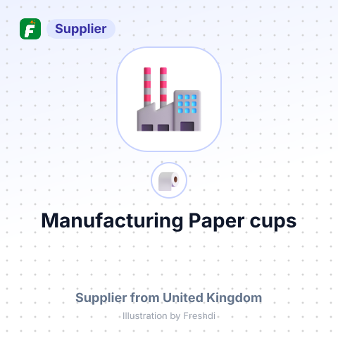 Manufacturing Paper cups – summary card, no photo uploaded yet