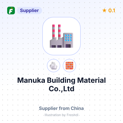 Manuka Building Material Co.,Ltd – summary card, no photo uploaded yet
