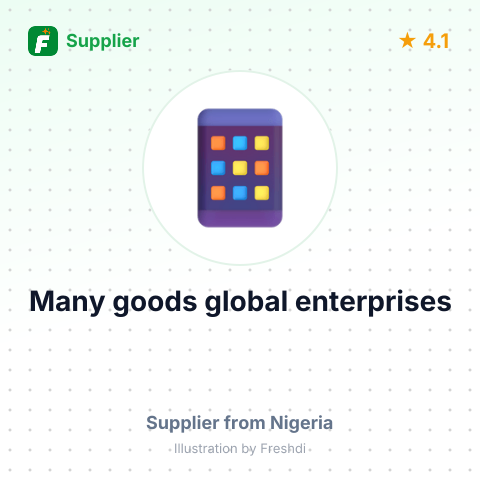 Many goods global enterprises – summary card, no photo uploaded yet