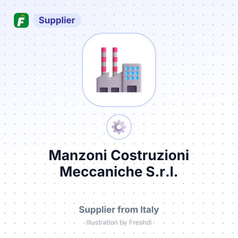 Manzoni Costruzioni Meccaniche S.r.l. – summary card, no photo uploaded yet