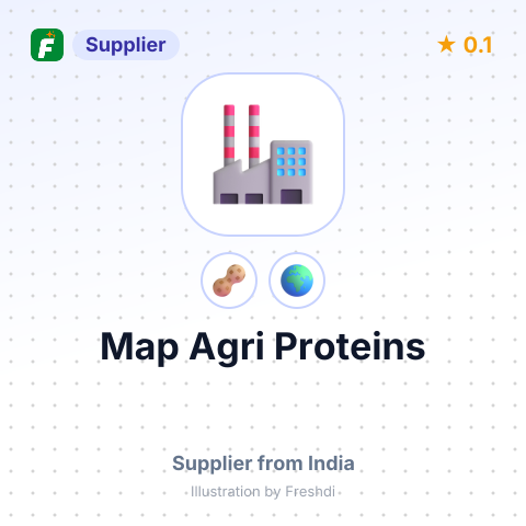 Map Agri Proteins – summary card, no photo uploaded yet