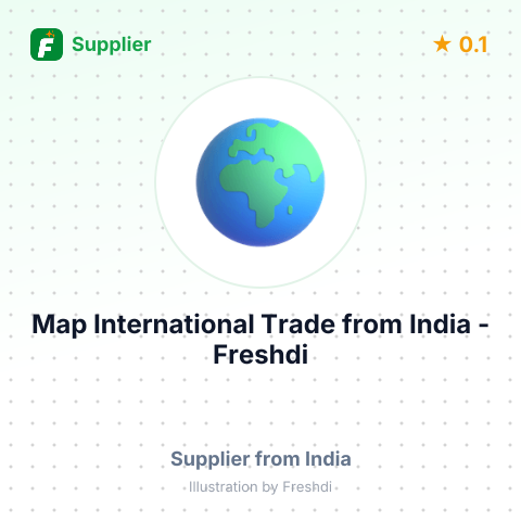 Map International Trade  – summary card, no photo uploaded yet