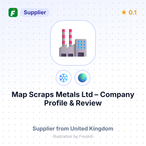 Map Scraps Metals Ltd – summary card, no photo uploaded yet