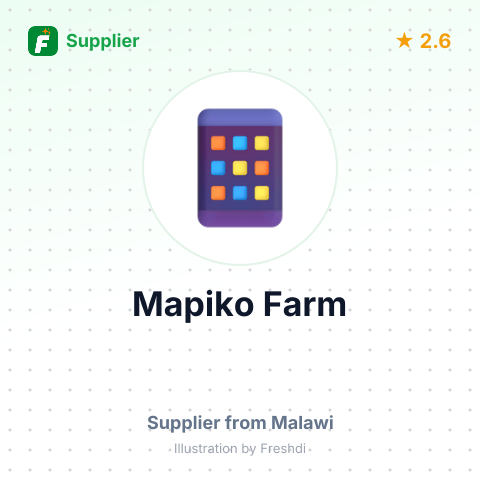 Mapiko Farm – summary card, no photo uploaded yet