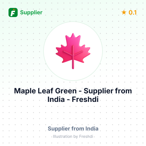 Maple Leaf Green  – summary card, no photo uploaded yet