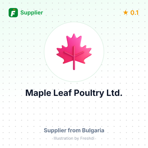 Maple Leaf Poultry Ltd.  – summary card, no photo uploaded yet