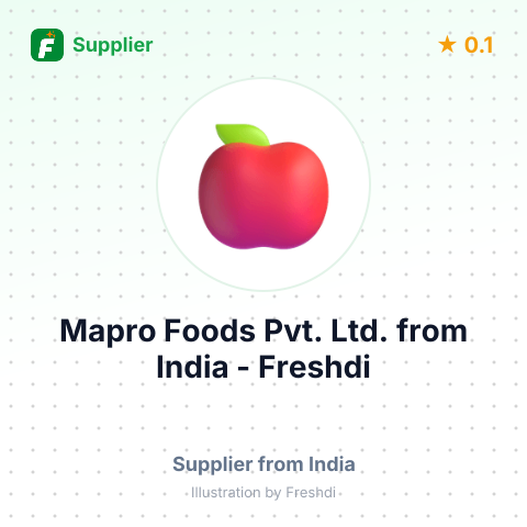 Mapro Foods Pvt. Ltd.  – summary card, no photo uploaded yet