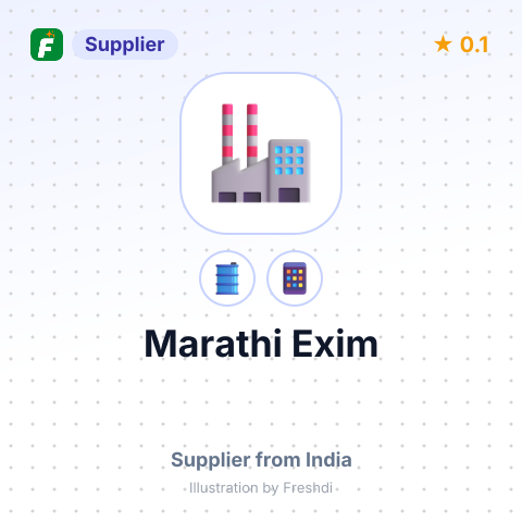 Marathi Exim  – summary card, no photo uploaded yet