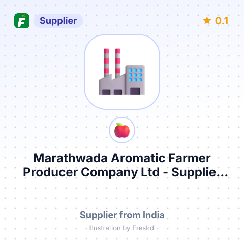 Marathwada Aromatic Farmer Producer Company Ltd  – summary card, no photo uploaded yet
