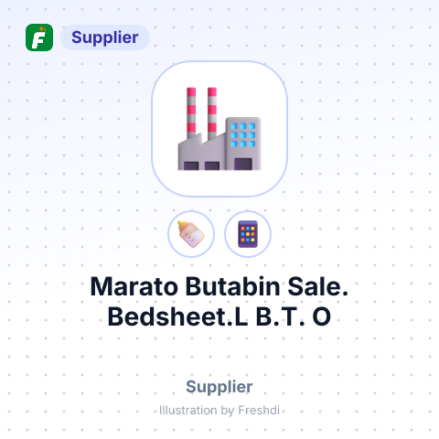 Marato Butabin Sale. Bedsheet.L B.T. O – summary card, no photo uploaded yet
