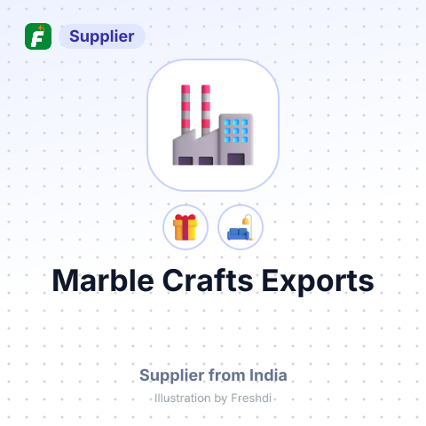 Marble Crafts Exports – summary card, no photo uploaded yet