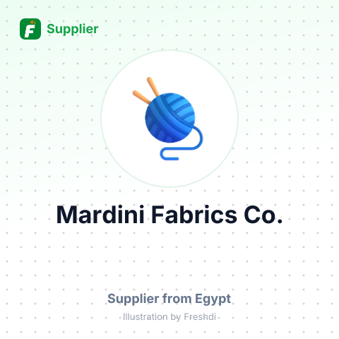 Mardini Fabrics Co. – summary card, no photo uploaded yet