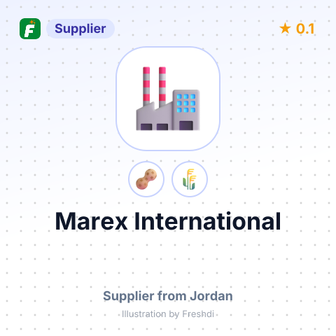 Marex International  – summary card, no photo uploaded yet