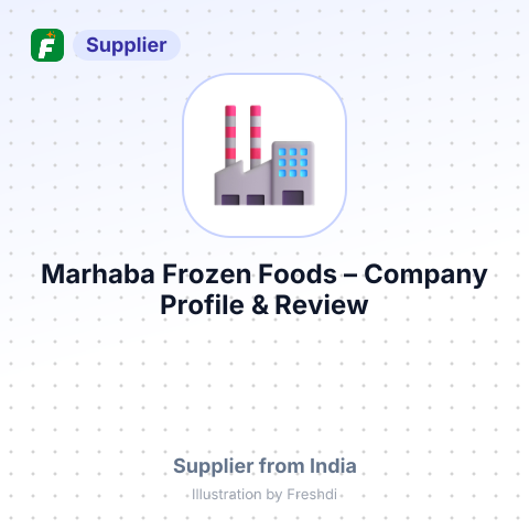 Marhaba Frozen Foods – summary card, no photo uploaded yet