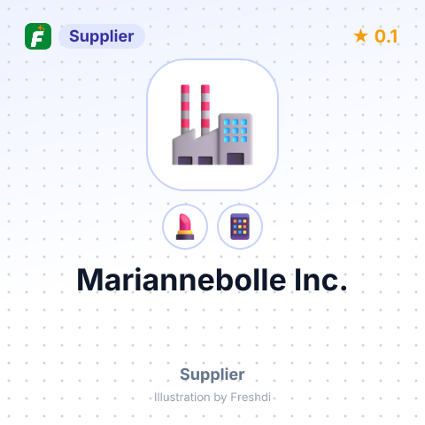 Mariannebolle Inc. – summary card, no photo uploaded yet