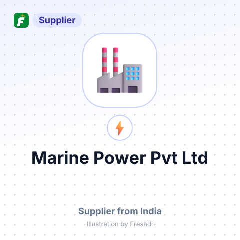 Marine Power Pvt Ltd – summary card, no photo uploaded yet