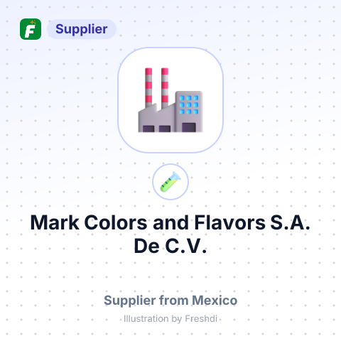 Mark Colors and Flavors S.A. De C.V. – summary card, no photo uploaded yet