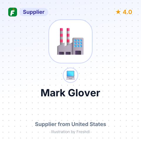 Mark Glover – summary card, no photo uploaded yet