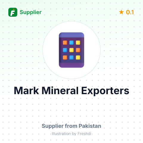 Mark Mineral Exporters  – summary card, no photo uploaded yet