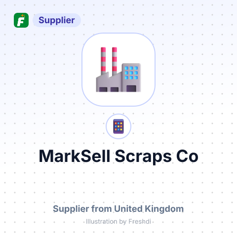 MarkSell Scraps Co – summary card, no photo uploaded yet