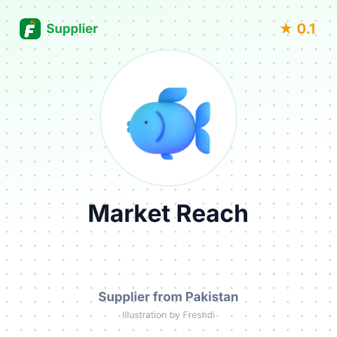 Market Reach  – summary card, no photo uploaded yet