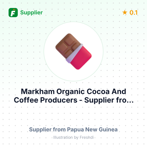 Markham Organic Cocoa And Coffee Producers  – summary card, no photo uploaded yet