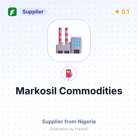 Markosil Commodities – summary card, no photo uploaded yet